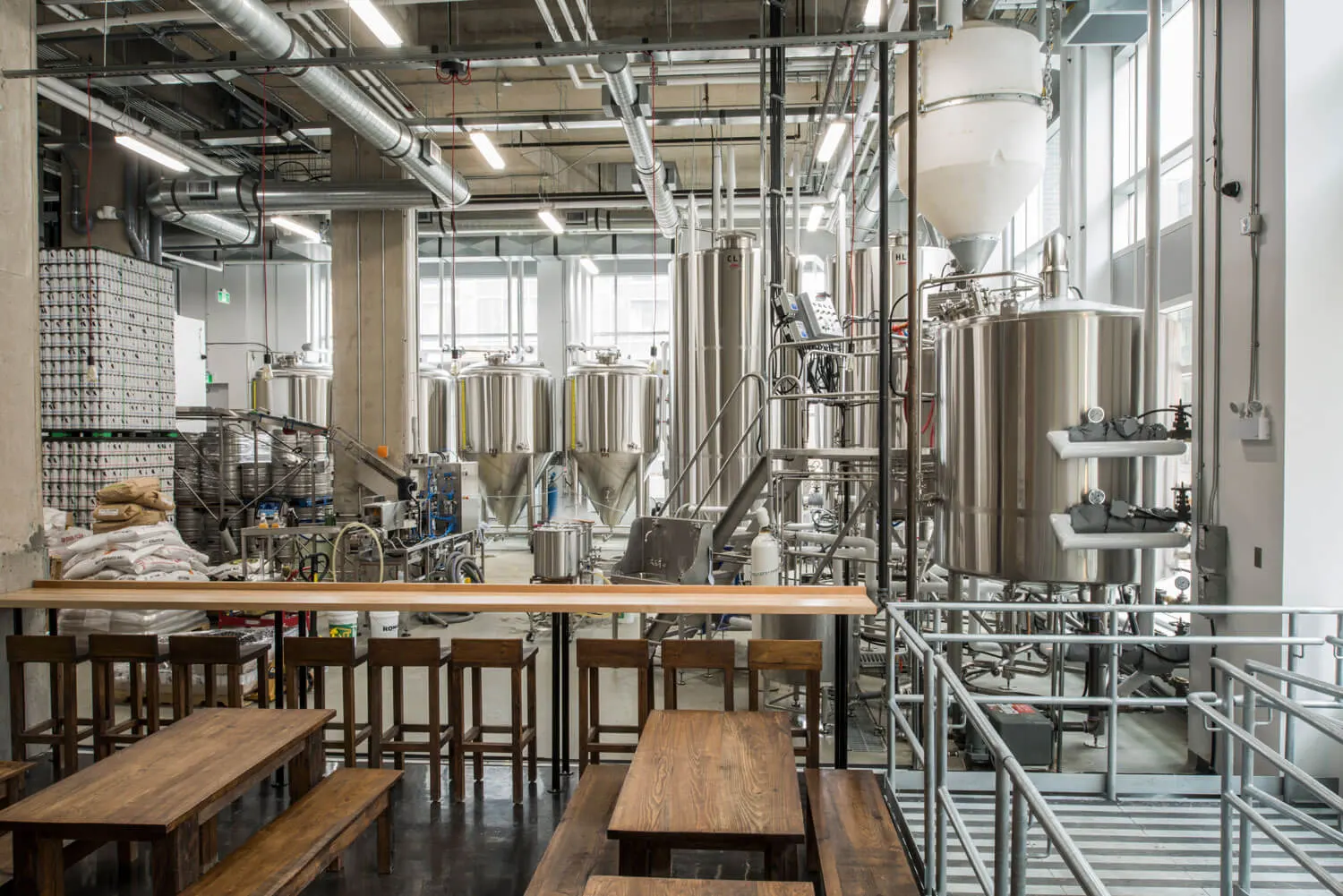 brewery equipment for commercial breweries